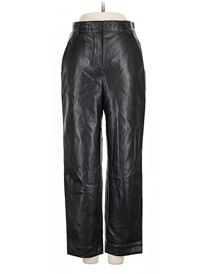 Pre-owned Babaton Casual Pants In Black