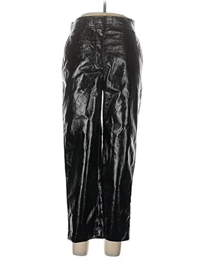 Pre-owned Babaton Casual Pants In Black