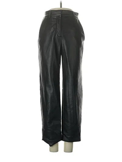 Pre-owned Babaton Casual Pants In Black