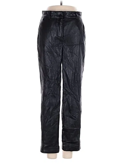 Pre-owned Babaton Casual Pants In Black