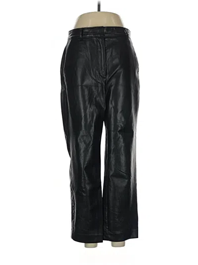 Pre-owned Babaton Casual Pants In Black