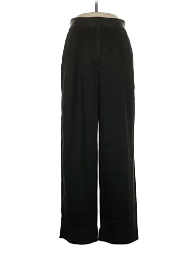 Pre-owned Babaton Casual Pants In Black