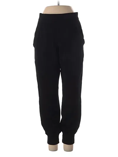 Pre-owned Babaton Casual Pants In Black