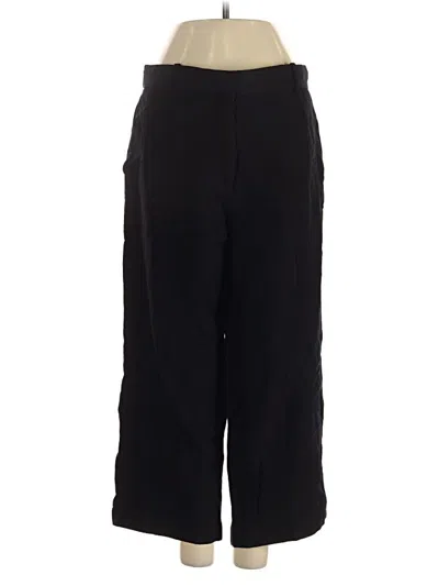 Pre-owned Babaton Casual Pants In Black