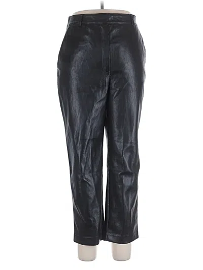 Pre-owned Babaton Casual Pants In Black