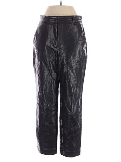 Pre-owned Babaton Casual Pants In Black