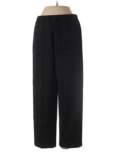 Pre-owned Babaton Casual Pants In Black