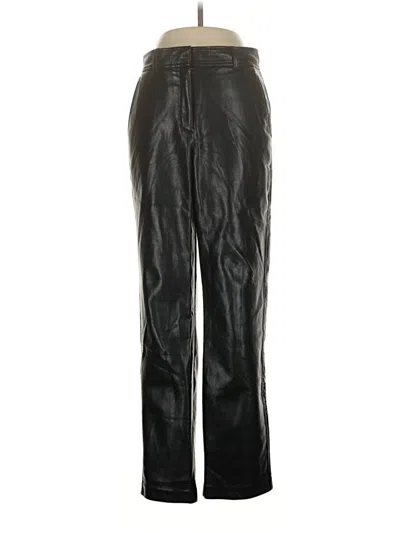 Pre-owned Babaton Casual Pants In Black