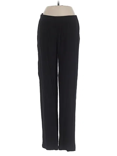 Pre-owned Babaton Casual Pants In Black