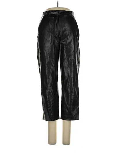 Pre-owned Babaton Casual Pants In Black