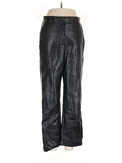 Pre-owned Babaton Casual Pants In Black