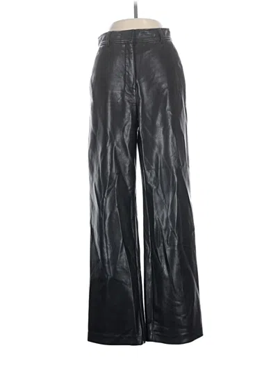 Pre-owned Babaton Casual Pants In Black