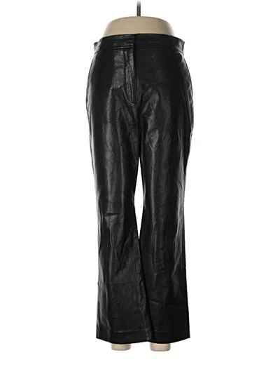 Pre-owned Babaton Casual Pants In Black