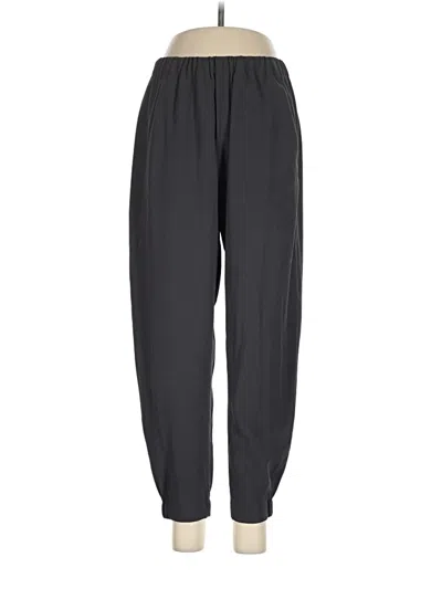 Pre-owned Babaton Casual Pants In Black