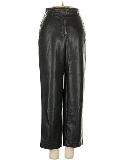 Pre-owned Babaton Casual Pants In Black