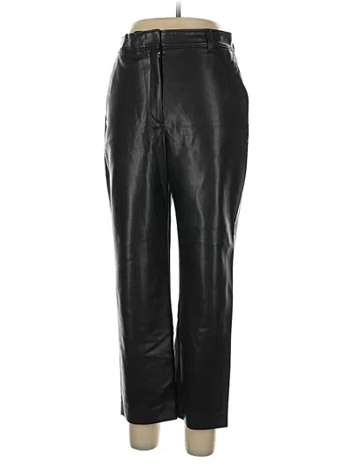 Pre-owned Babaton Casual Pants In Black