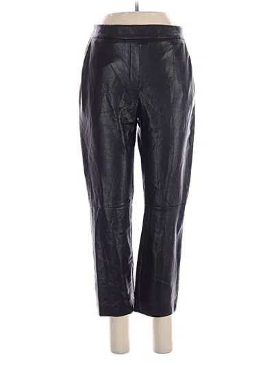 Pre-owned Babaton Casual Pants In Black