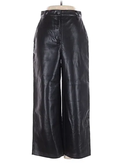 Pre-owned Babaton Casual Pants In Black