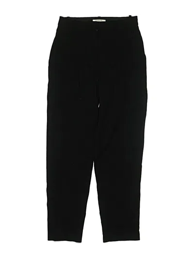 Pre-owned Babaton Casual Pants In Black