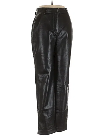 Pre-owned Babaton Casual Pants In Black