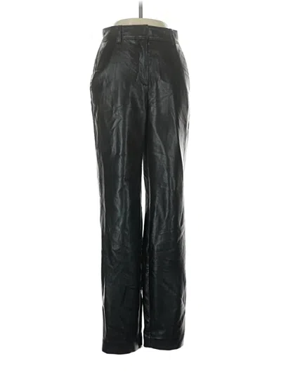 Pre-owned Babaton Casual Pants In Black