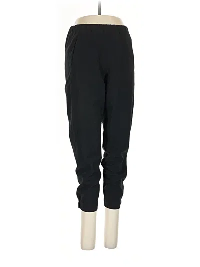 Pre-owned Babaton Casual Pants In Black