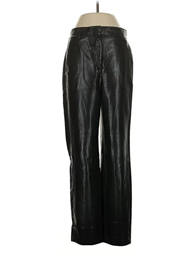 Pre-owned Babaton Casual Pants In Black