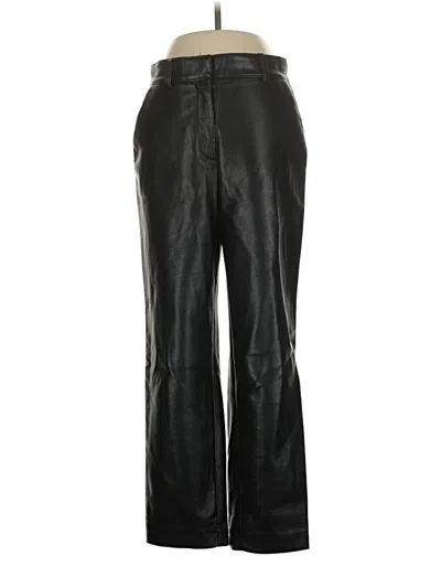 Pre-owned Babaton Casual Pants In Black