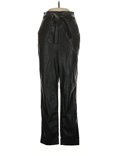 Pre-owned Babaton Casual Pants In Black