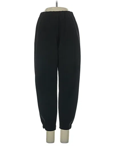 Pre-owned Babaton Casual Pants In Black