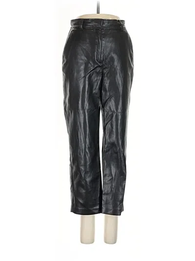 Pre-owned Babaton Casual Pants In Black