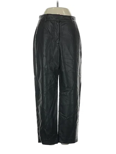 Pre-owned Babaton Casual Pants In Black