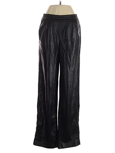 Pre-owned Babaton Casual Pants In Black