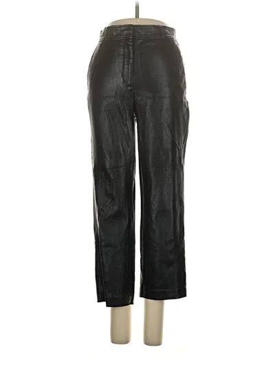 Pre-owned Babaton Casual Pants In Black