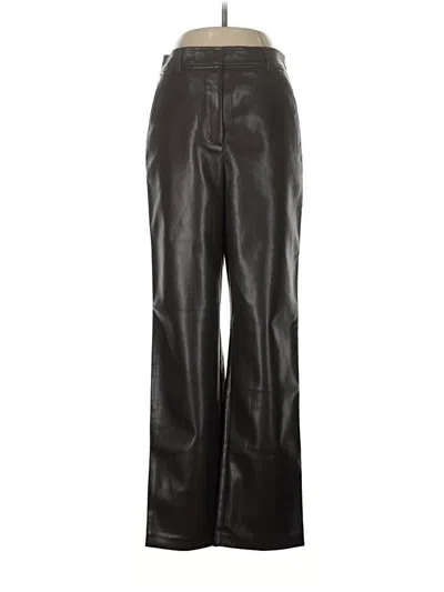 Pre-owned Babaton Casual Pants In Black