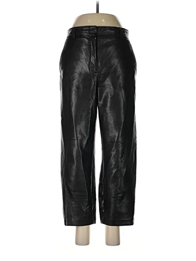 Pre-owned Babaton Casual Pants In Black