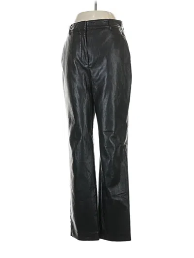 Pre-owned Babaton Casual Pants In Black