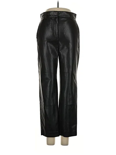 Pre-owned Babaton Casual Pants In Black