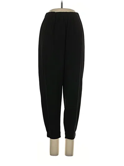Pre-owned Babaton Casual Pants In Black
