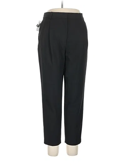 Pre-owned Babaton Casual Pants In Black