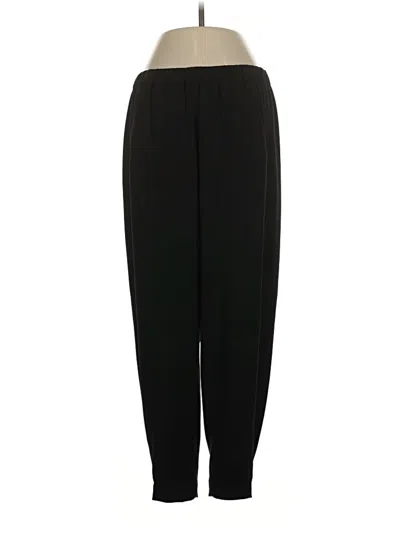 Pre-owned Babaton Casual Pants In Black