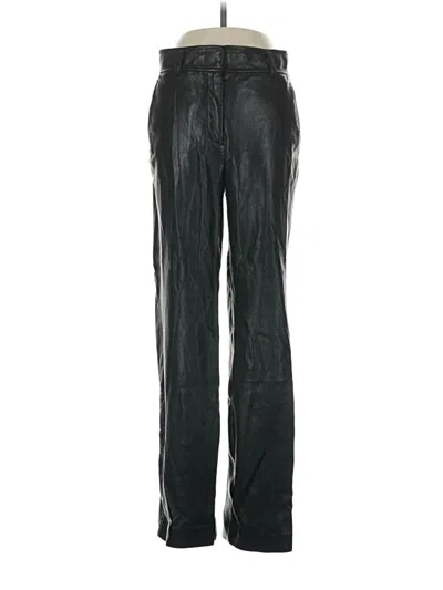 Pre-owned Babaton Casual Pants In Black