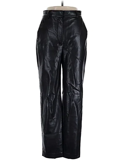 Pre-owned Babaton Casual Pants In Black