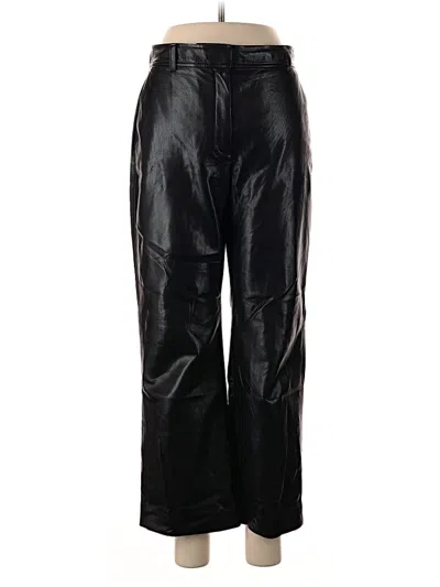 Pre-owned Babaton Casual Pants In Black