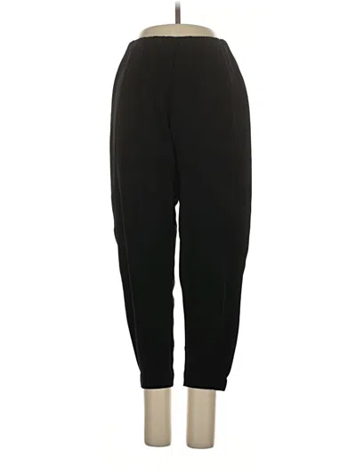 Pre-owned Babaton Casual Pants In Black