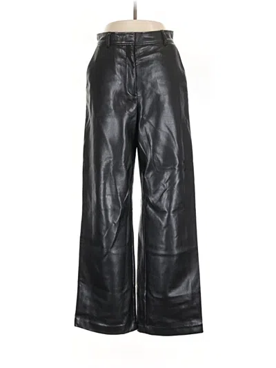 Pre-owned Babaton Casual Pants In Black