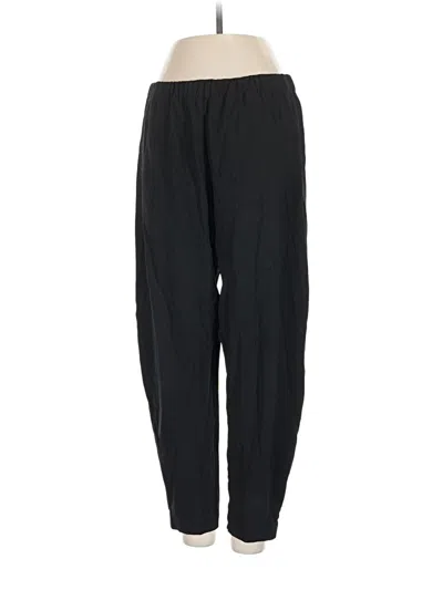 Pre-owned Babaton Casual Pants In Black