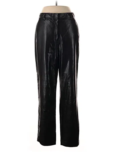 Pre-owned Babaton Casual Pants In Black