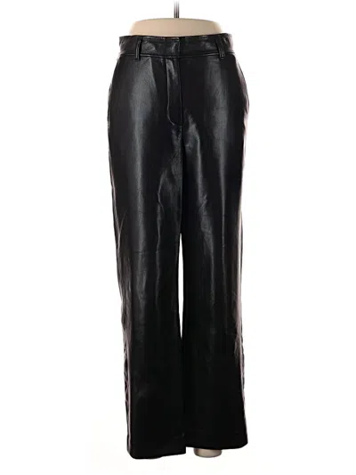 Pre-owned Babaton Casual Pants In Black