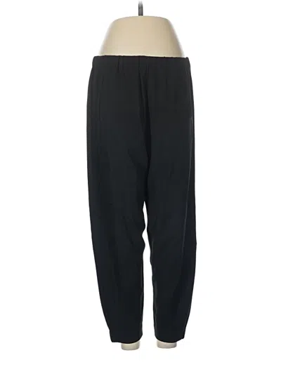 Pre-owned Babaton Casual Pants In Black